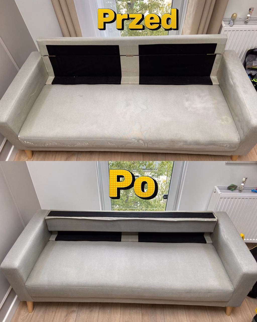 Jak wyczyścić jasną kanapę?