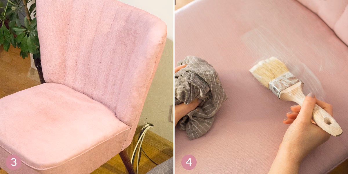 Czym pomalować tapicerowane krzesło?