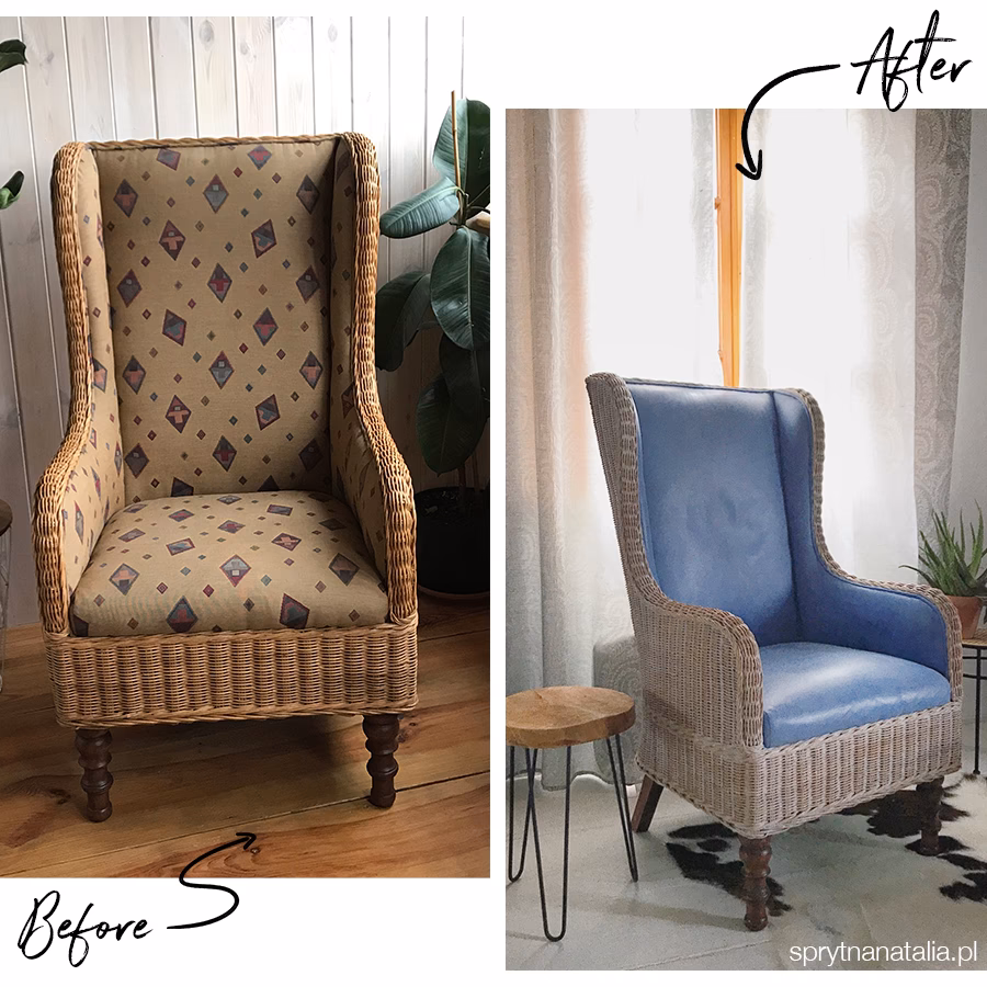 Czym pomalować tapicerowane krzesło?