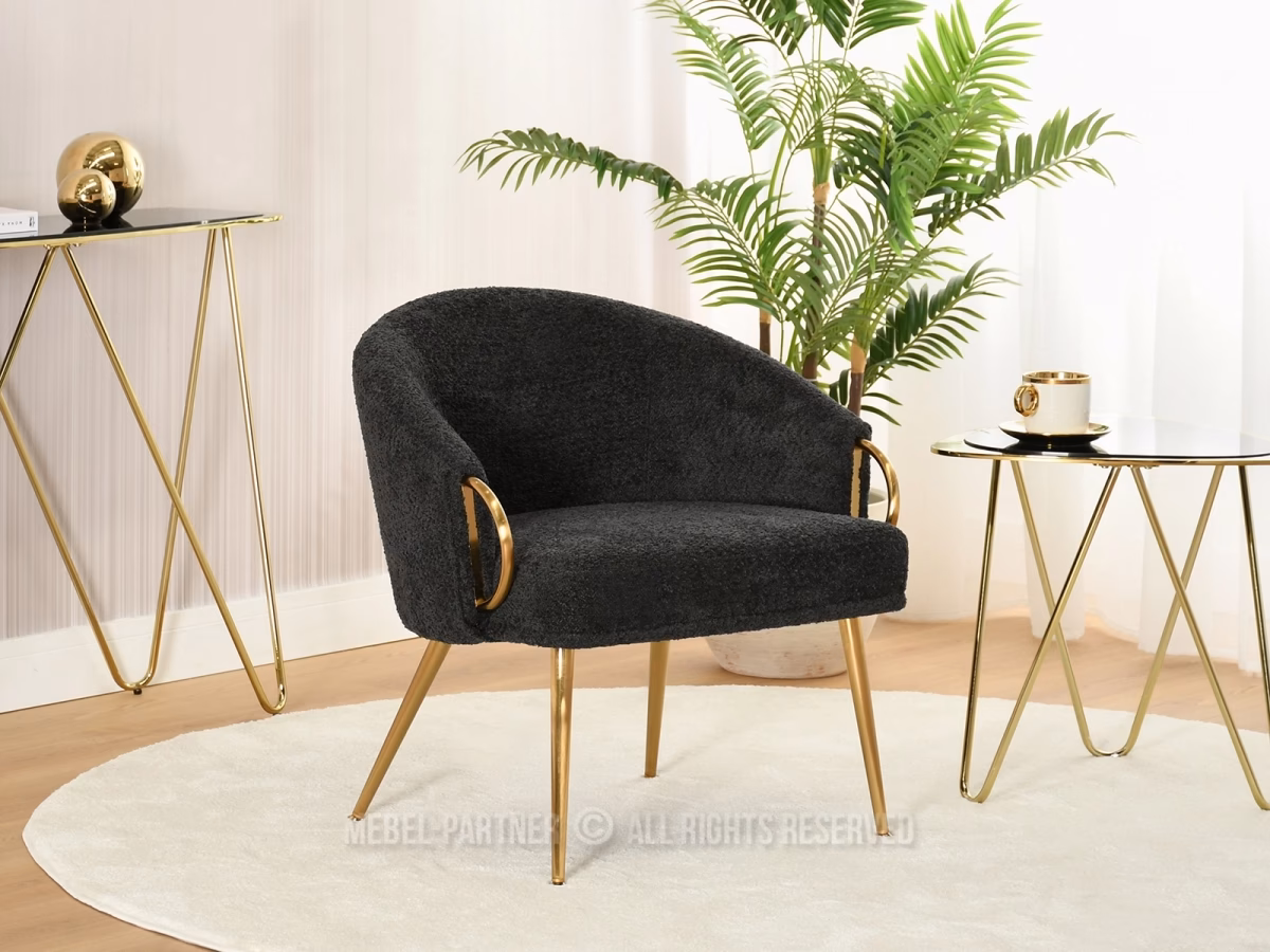 Jaki fotel do salonu glamour?