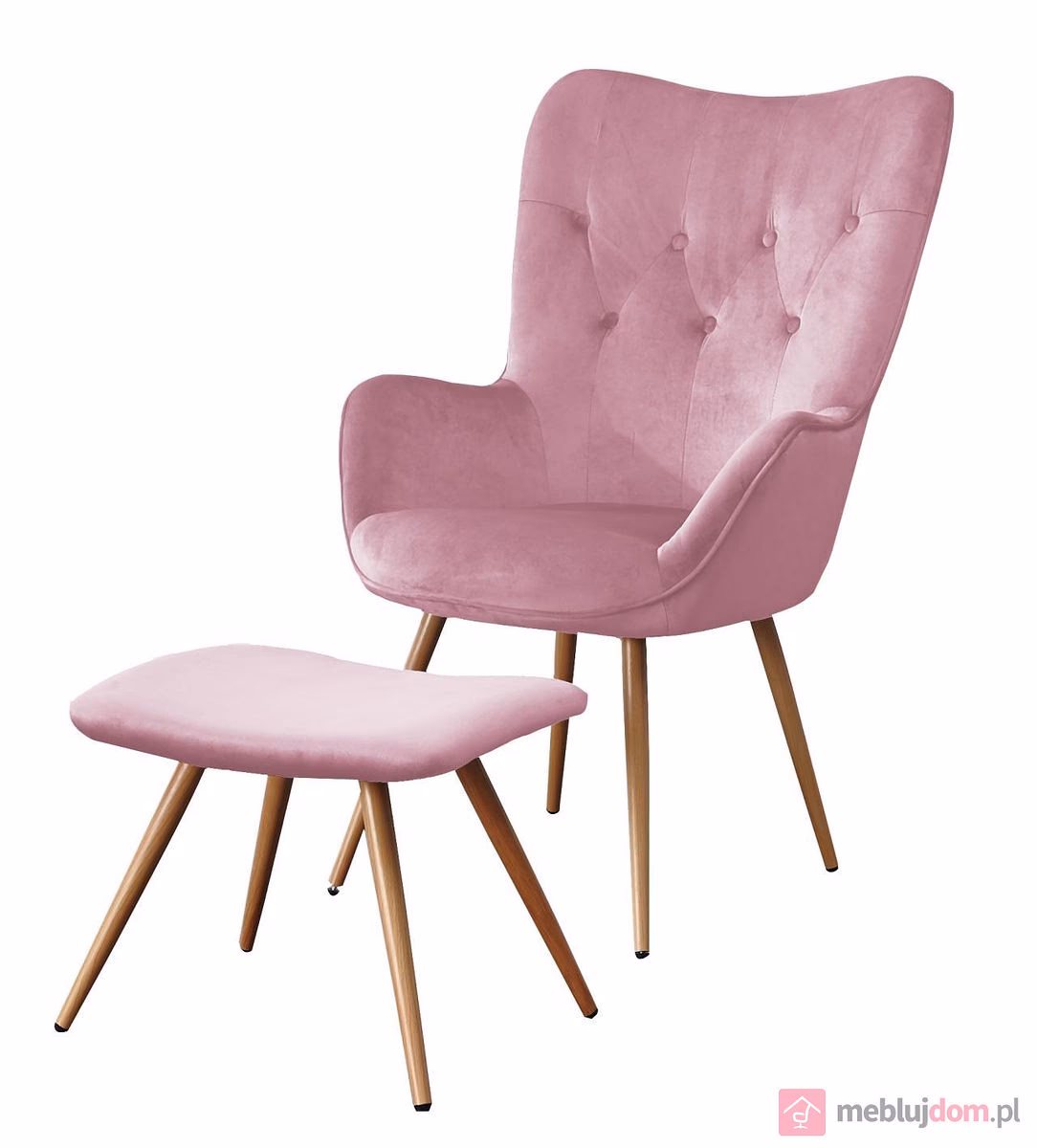 Jaki kolor pasuje do różowego fotela?