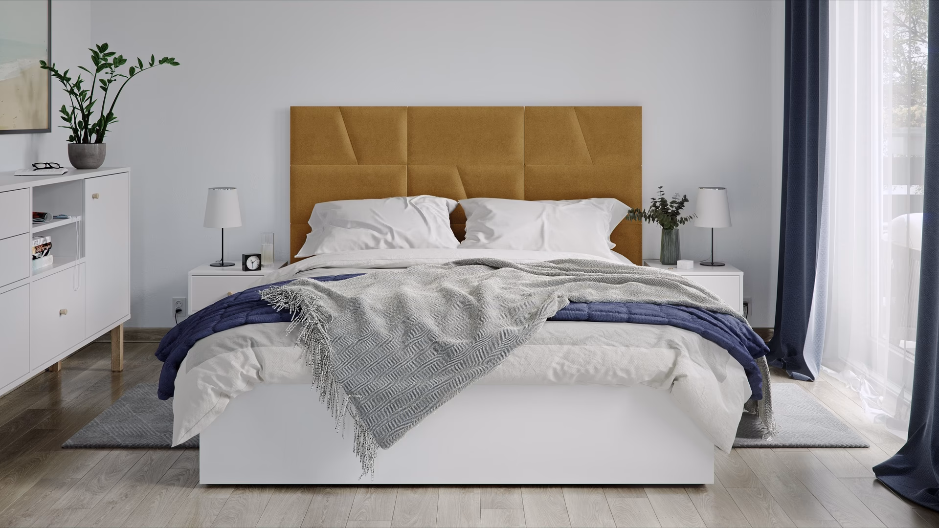 Czy panele tapicerowane chronią ścianę?