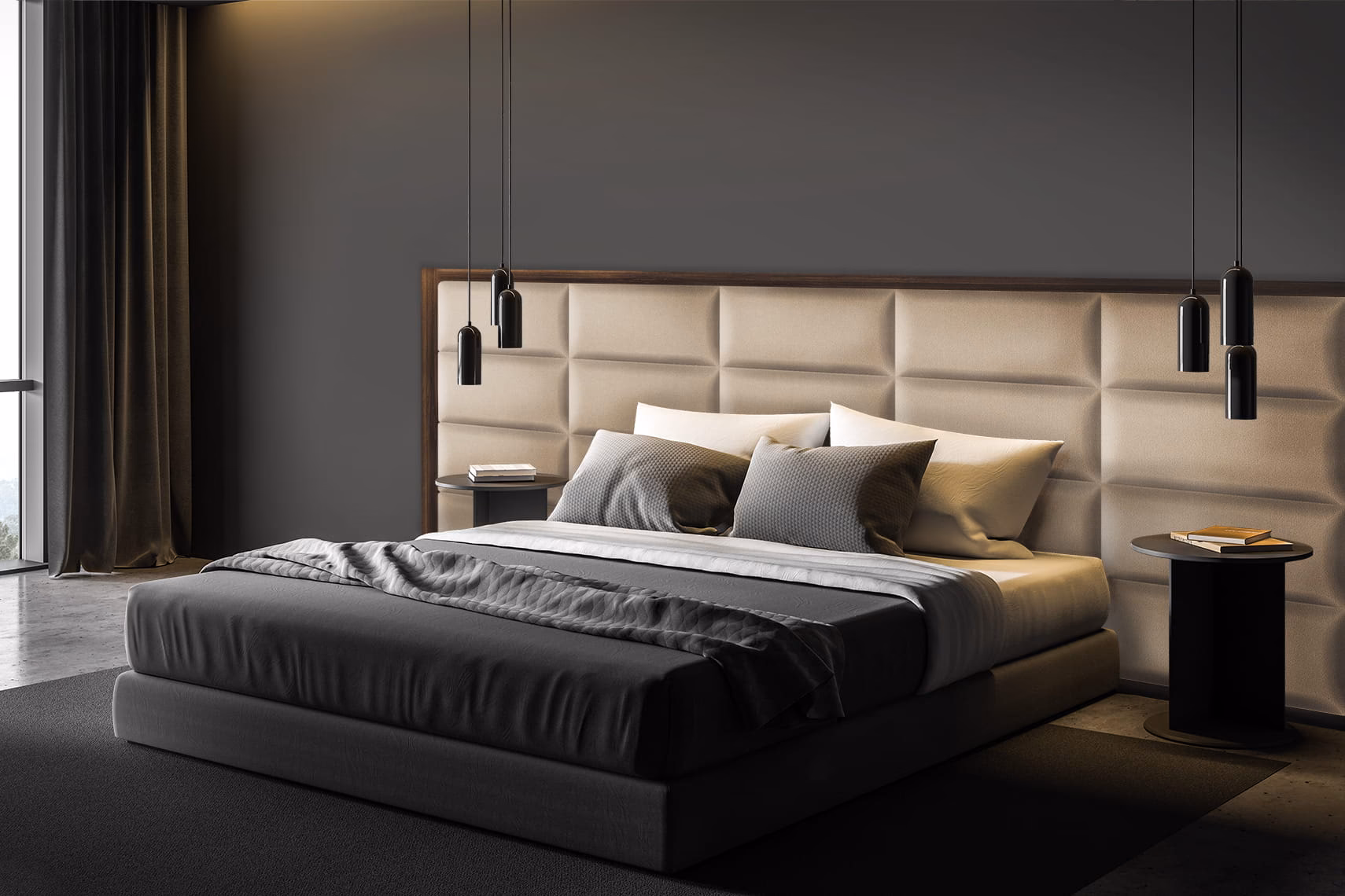 Panele tapicerowane w sypialni – czy to dobry pomysł?