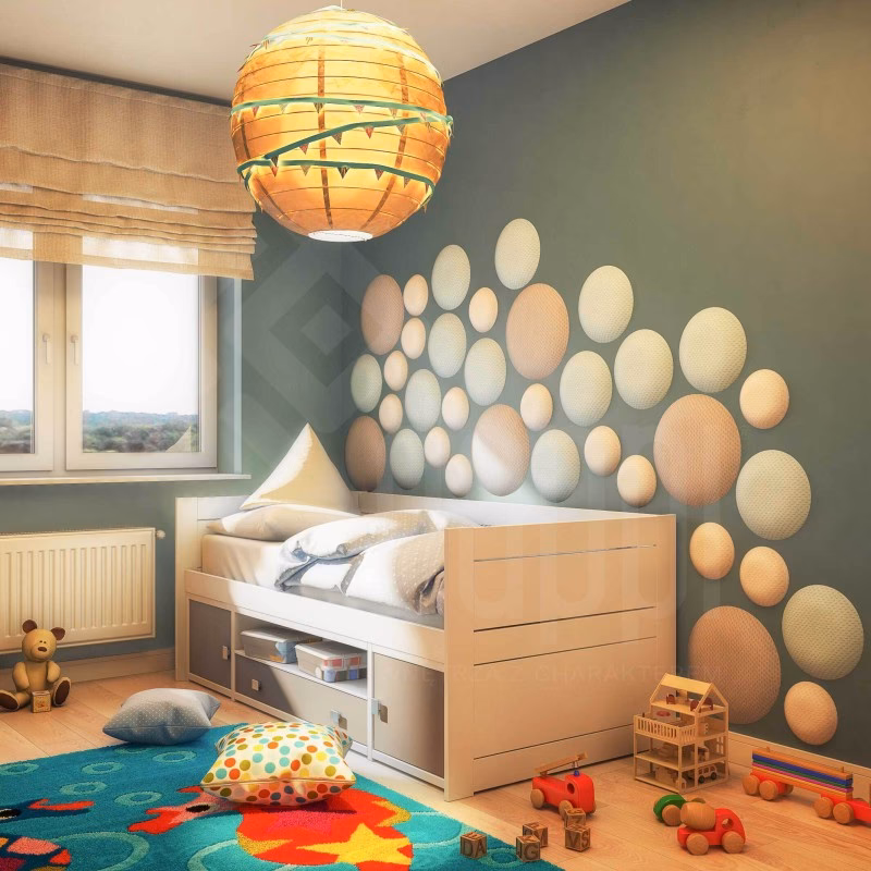 Czy panele tapicerowane okrągłe są dobrym izolatorem akustycznym?