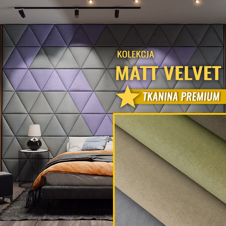 Panel tapicerowany trójkąt – gdzie kupić?