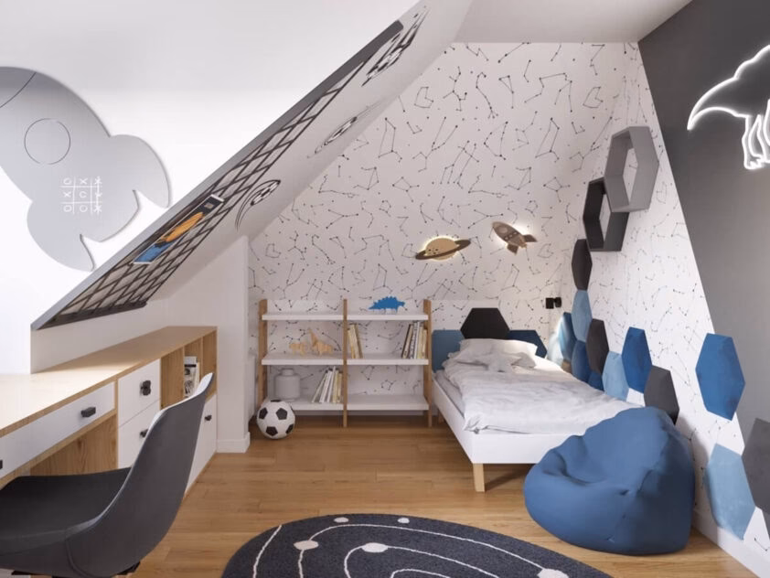 Jaki kolor paneli tapicerowanych wybrać do pokoju nastolatka?