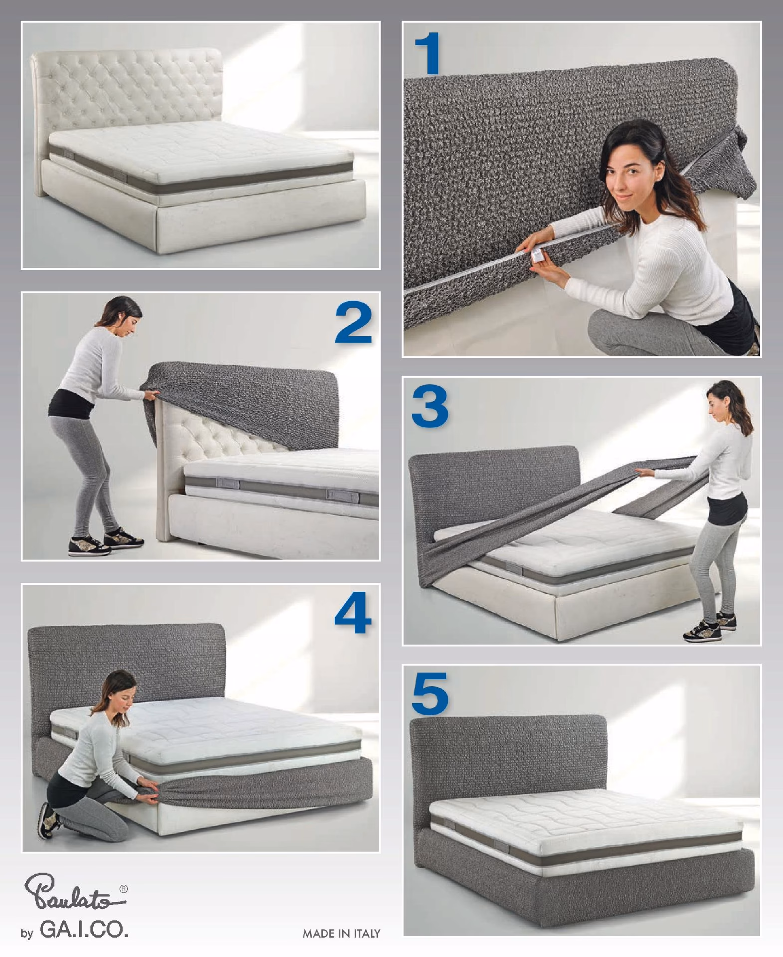 Jaka tkanina na obicie łóżka?