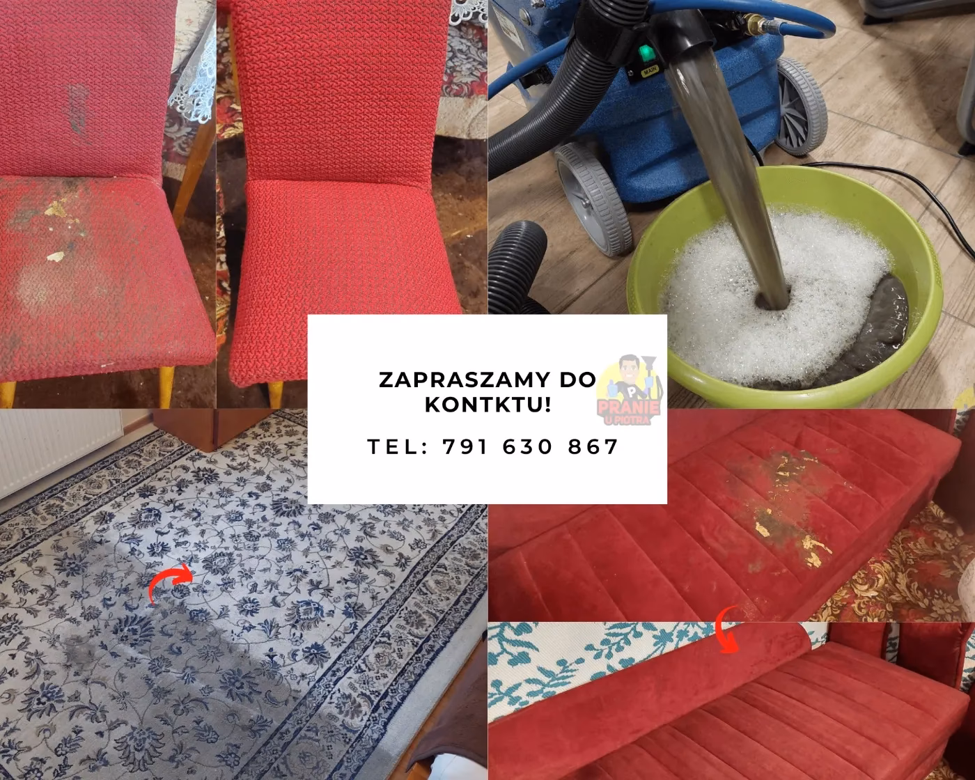 Czym wyczyścić bardzo brudną tapicerkę?