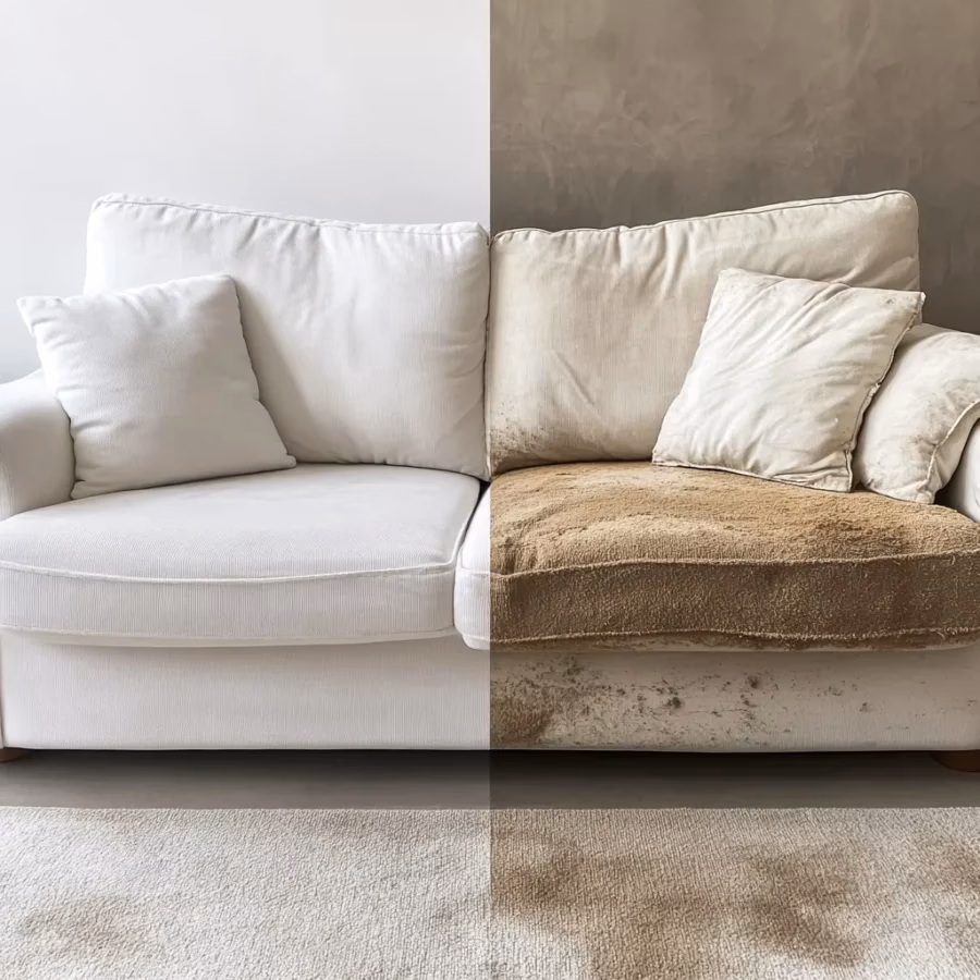 Jak wyczyścić bardzo brudną tapicerkę?