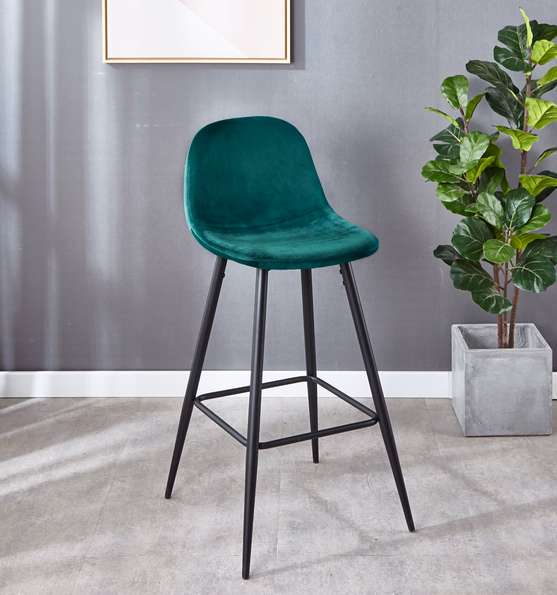 Jaki kolor pasuje do zielonego krzesła?