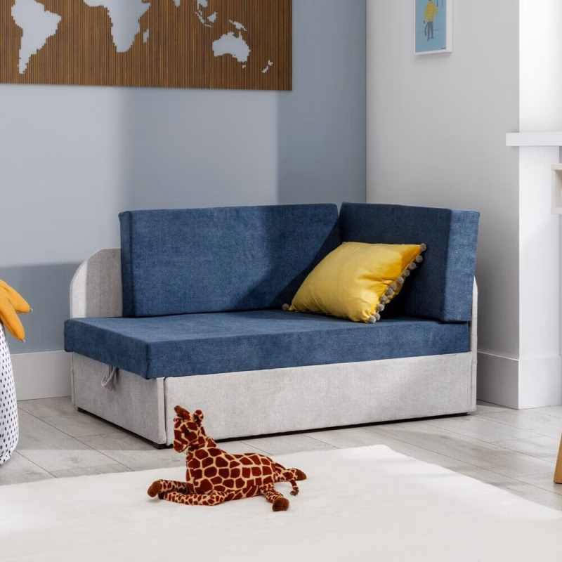 Gdzie kupić tapczan dzieciecy tapicerowany niebieski?